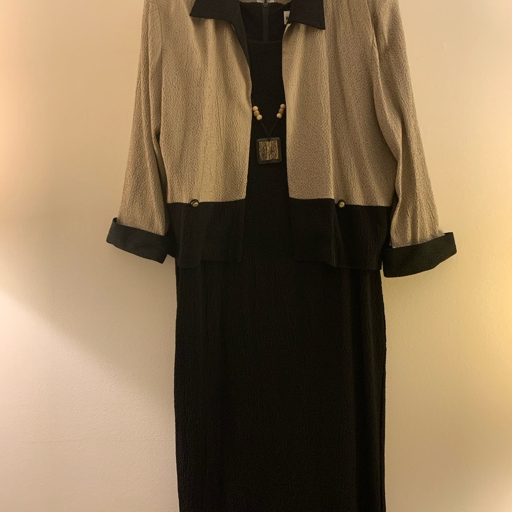 VINTAGE PERCEPTIONS IRENE B 2-PIECE JACKET/DRESS